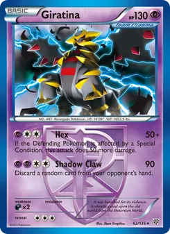 Giratina — Plasma Storm #62, 2013. Illustrated by 5ban Graphics.