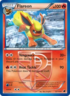 Flareon — Plasma Freeze #12, 2013. Illustrated by 5ban Graphics.