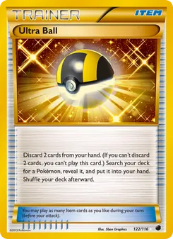 Ultra Ball — Plasma Freeze #122, 2013. Illustrated by 5ban Graphics.
