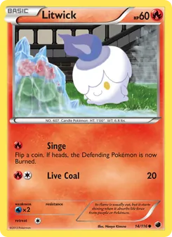 Litwick — Plasma Freeze #14, 2013. Illustrated by Naoyo Kimura.