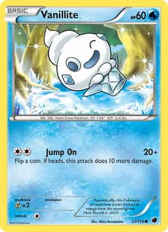 Vanillite — Plasma Freeze #27, 2013. Illustrated by Akira Komayama.