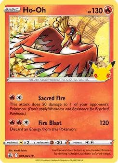 Ho-Oh — Celebrations #1, 2021. Illustrated by Kouki Saitou.
