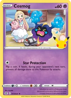 Cosmog — Celebrations #13, 2021. Illustrated by kirisAki.