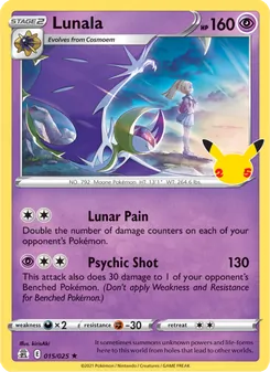 Lunala — Celebrations #15, 2021. Illustrated by kirisAki.