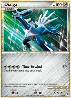Dialga — Call of Legends #3, 2011. Illustrated by Ayaka Yoshida.
