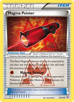 Magma Pointer — Double Crisis #24, 2015. Illustrated by Toyste Beach.