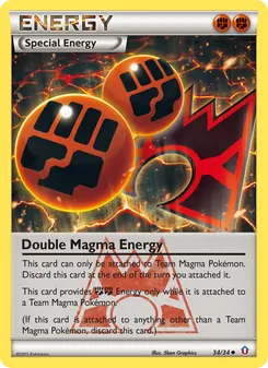 Double Magma Energy — Double Crisis #34, 2015. Illustrated by 5ban Graphics.
