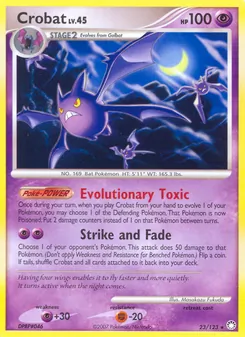 Crobat — Mysterious Treasures #23, 2007. Illustrated by Masakazu Fukuda.