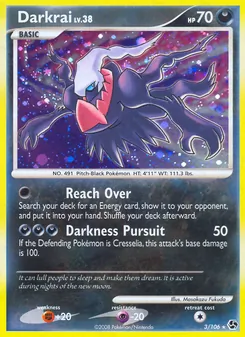 Darkrai — Great Encounters #3, 2008. Illustrated by Masakazu Fukuda.