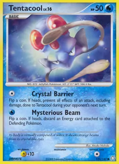 Tentacool — Legends Awakened #125, 2008. Illustrated by Atsuko Nishida.