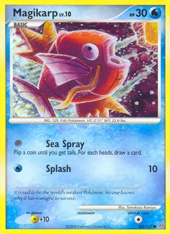 Magikarp — Stormfront #65, 2008. Illustrated by Tomokazu Komiya.