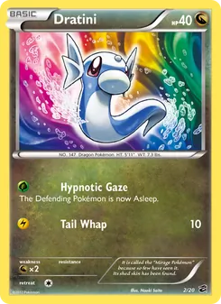 Dratini — Dragon Vault #2, 2012. Illustrated by Naoki Saito.