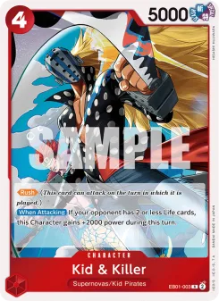 One Piece card EB01-003 artwork