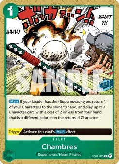 One Piece card EB01-020 artwork