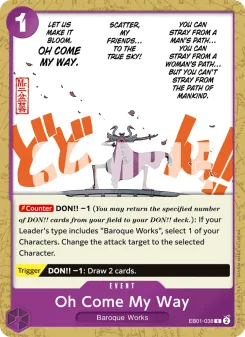 One Piece card EB01-038 artwork