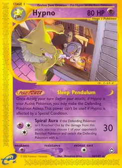 Hypno — Aquapolis #16, 2003. Illustrated by Mitsuhiro Arita.