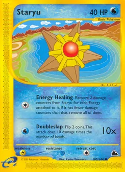 Staryu — Skyridge #103, 2003. Illustrated by Kyoko Umemoto.