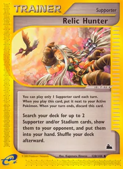 Relic Hunter — Skyridge #120, 2003. Illustrated by Kagemaru Himeno.