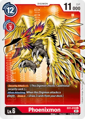 Phoenixmon, Digimon card EX1-010