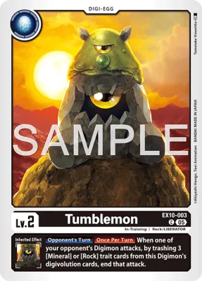 Tumblemon, Digimon card EX10-003