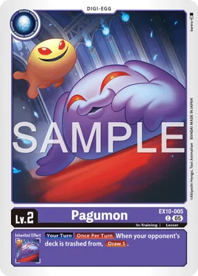 Pagumon, Digimon card EX10-005
