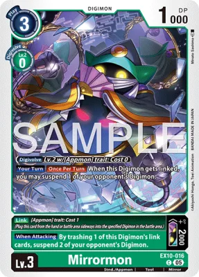 Mirrormon, Digimon card EX10-016