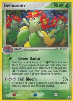 Bellossom — Unseen Forces #3, 2005. Illustrated by Kouki Saitou.