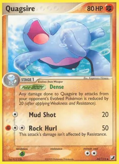 Quagsire — Unseen Forces #44, 2005. Illustrated by Kagemaru Himeno.