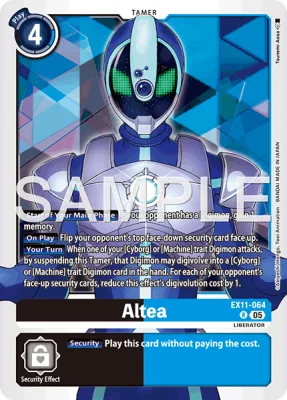 Altea, Digimon card EX11-064