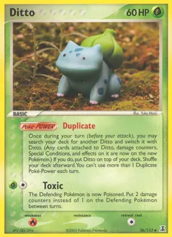Ditto — Delta Species #36, 2005. Illustrated by Yuka Morii.