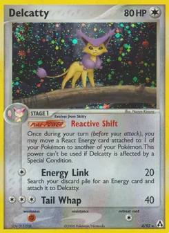 Delcatty — Legend Maker #4, 2006. Illustrated by Naoyo Kimura.