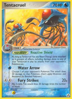Tentacruel — Legend Maker #45, 2006. Illustrated by Kagemaru Himeno.