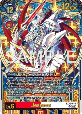 Jesmon, Digimon card EX13-014