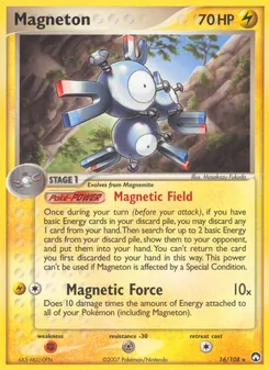Magneton — Power Keepers #16, 2007. Illustrated by Masakazu Fukuda.