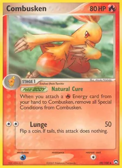 Combusken — Power Keepers #29, 2007. Illustrated by Atsuko Nishida.