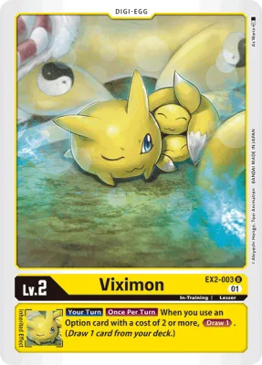 Viximon, Digimon card EX2-003