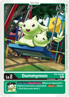 Gummymon, Digimon card EX2-004
