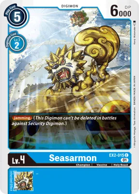 Seasarmon, Digimon card EX2-015