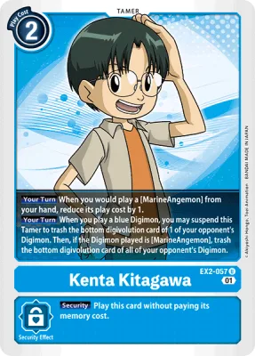 Kenta Kitagawa, Digimon card EX2-057