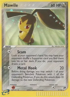Mawile — Sandstorm #9, 2003. Illustrated by Mitsuhiro Arita.