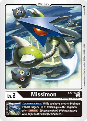 Missimon, Digimon card EX3-002
