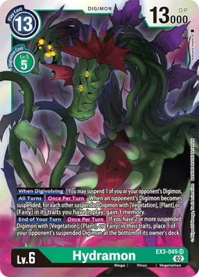 Hydramon, Digimon card EX3-045