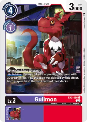 Guilmon, Digimon card EX3-056