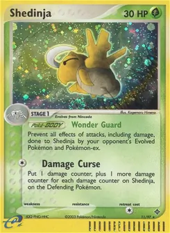 Shedinja — Dragon #11, 2003. Illustrated by Kagemaru Himeno.