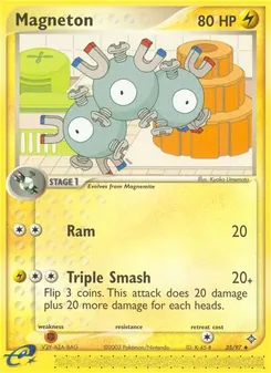 Magneton — Dragon #35, 2003. Illustrated by Kyoko Umemoto.