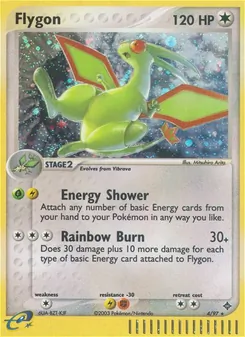 Flygon — Dragon #4, 2003. Illustrated by Mitsuhiro Arita.
