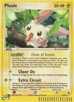 Plusle — Dragon #8, 2003. Illustrated by Atsuko Nishida.