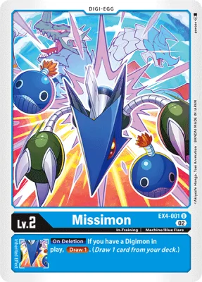 Missimon, Digimon card EX4-001