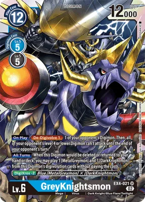GreyKnightsmon, Digimon card EX4-021