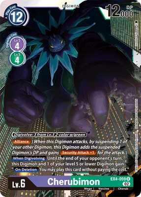 Cherubimon, Digimon card EX4-059